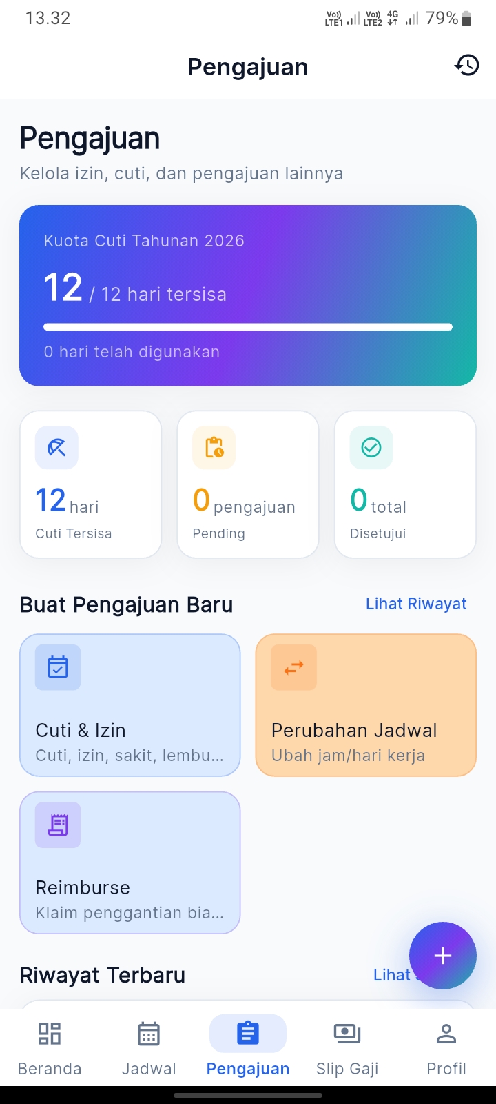 Pengajuan administrasi HumaGo